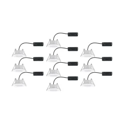 Paulmann Calla svingbar on/off 9cm 840 10 hvit Outlet