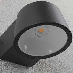 Paulmann Capea utendørs vegglampe i antrasitt aluminium| Kommersiell Utebelysning|Led-Utendørs