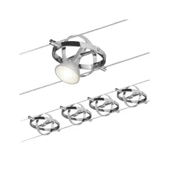 Paulmann Cardan vaiersystem 4 lys krom matt / krom| Kontorbelysning