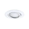 Paulmann Coin Base LED innfelt spotlight, hvit, sett med 3 stk. RGBW ZigBee| Smarthus Belysning|Downlights