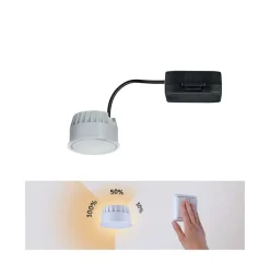 Paulmann Coin Nova LED 3-trinn dim 100° 6W 4 000 K| Downlights