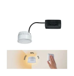 Paulmann Coin Nova LED 3-trinns dim 100° 6W 2 700K Outlet