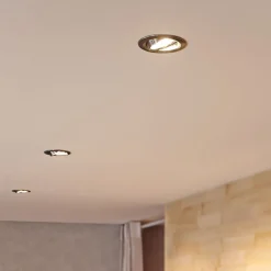 Paulmann Coin Slim LED-innfelling, krom dimbar 3er Online