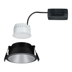 Paulmann Cole LED-spot, sølv-svart