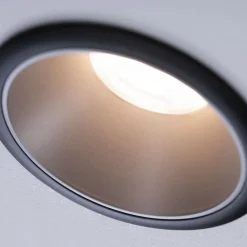 Paulmann Cole Spotlight GU10, svart/sølv| Spotter I Tak