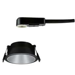 Paulmann Cole Spotlight GU10, svart/sølv| Spotter I Tak