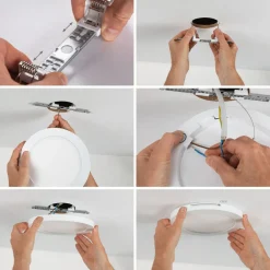 Paulmann Cover it LED-innfelt panel 4 000 K 33cm Hot