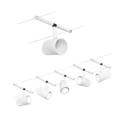 Paulmann Cup vaiersystem basissett 5 lysk. hvit| Kontorbelysning