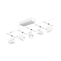 Paulmann Cup vaiersystem basissett 5 lysk. hvit| Kontorbelysning