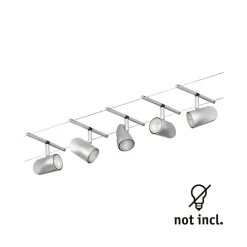 Paulmann Cup vaiersystem basissett 5 lysk. krom Clearance
