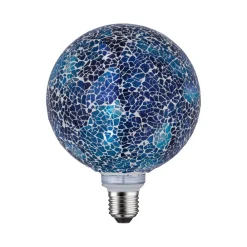 Paulmann E27 LED globe 5W Miracle Mosaic blå
