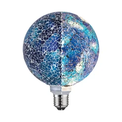 Paulmann E27 LED globe 5W Miracle Mosaic blå