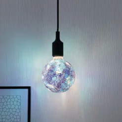 Paulmann E27 LED globe 5W Miracle Mosaic blå