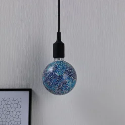 Paulmann E27 LED globe 5W Miracle Mosaic blå