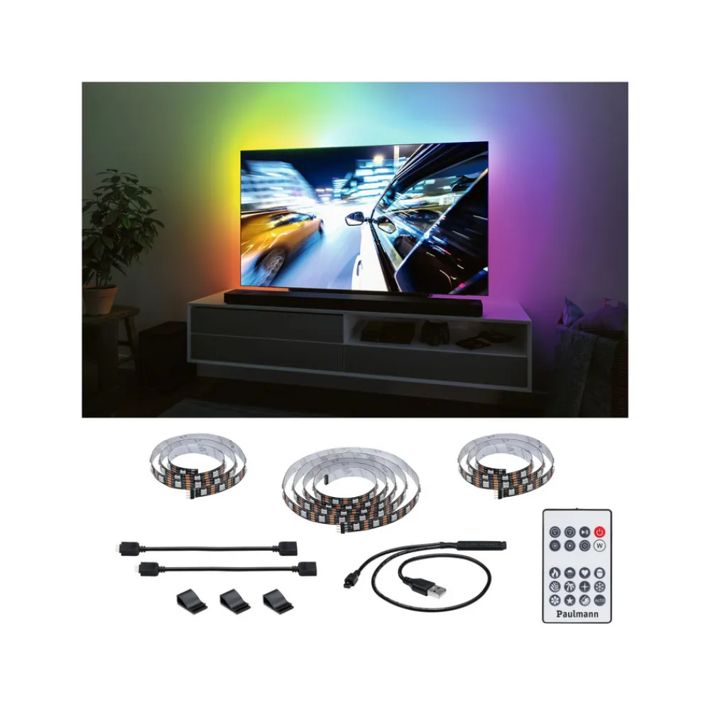 Paulmann EntertainLED LED-Strip RGB TV-apparat 65 tommer Online