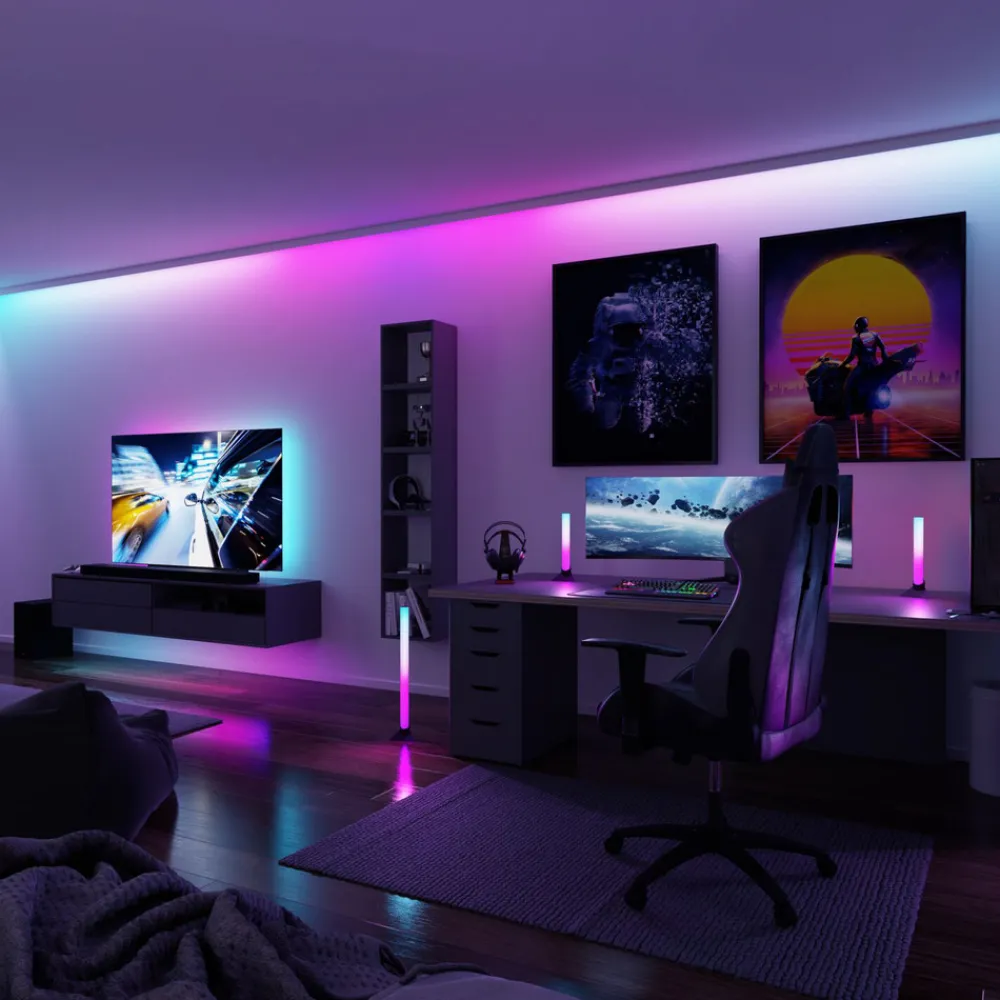 Paulmann EntertainLED-stativ til Lightbars, 2 stk Sale