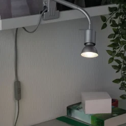 Paulmann Finja klemmelampe, krom Online