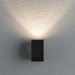 Paulmann Flame utelampe 1 lys 10,3 cm antrasitt| Kommersiell Utebelysning|Vegglamper Utendørs