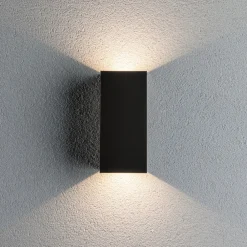 Paulmann Flame utelampe 2 lys 22 cm antrasitt Best