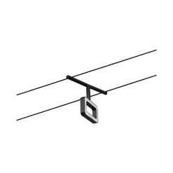 Paulmann Frame LED-vaiersystem 5 lysk. matt svart| Kontorbelysning