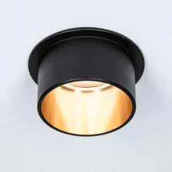 Paulmann Gil LED-innfelt svart matt/gull 3-er sett Sale