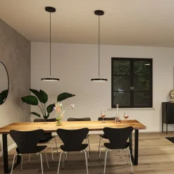 Paulmann Hildor LED-pendellampe, Zigbee, svart| Led-Innendørs|Smarthus Belysning