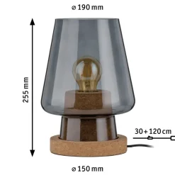 Paulmann Iben glass-bordlampe| Bordlamper