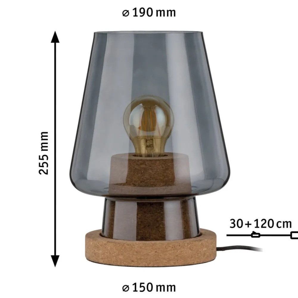 Paulmann Iben glass-bordlampe| Bordlamper