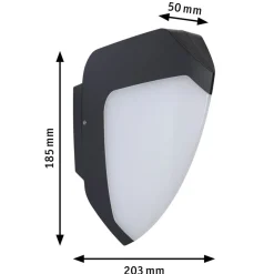 Paulmann Ikosea LED-vegglampe sensor 3 000 K Online