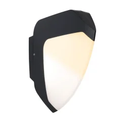 Paulmann Ikosea utendørs LED-vegglampe, ZigBee 3.0| Vegglamper Med Sensor|Smarthus Utebelysning