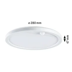 Paulmann Lamina LED-vegglampe sensor CCT rund hvit Clearance