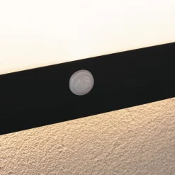 Paulmann Lamina vegglampe CCT kantet svart| Vegglamper Med Sensor|Utebelysning Med Sensor