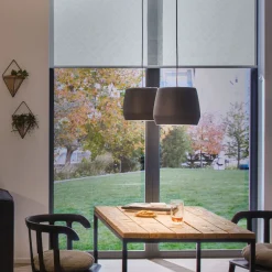 Paulmann lampeskjerm Pirm, grå, Ø 28 cm, metall Outlet