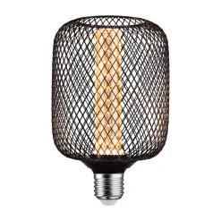 Paulmann LED Metallic Glow Zyl Spiral E27 svart Discount