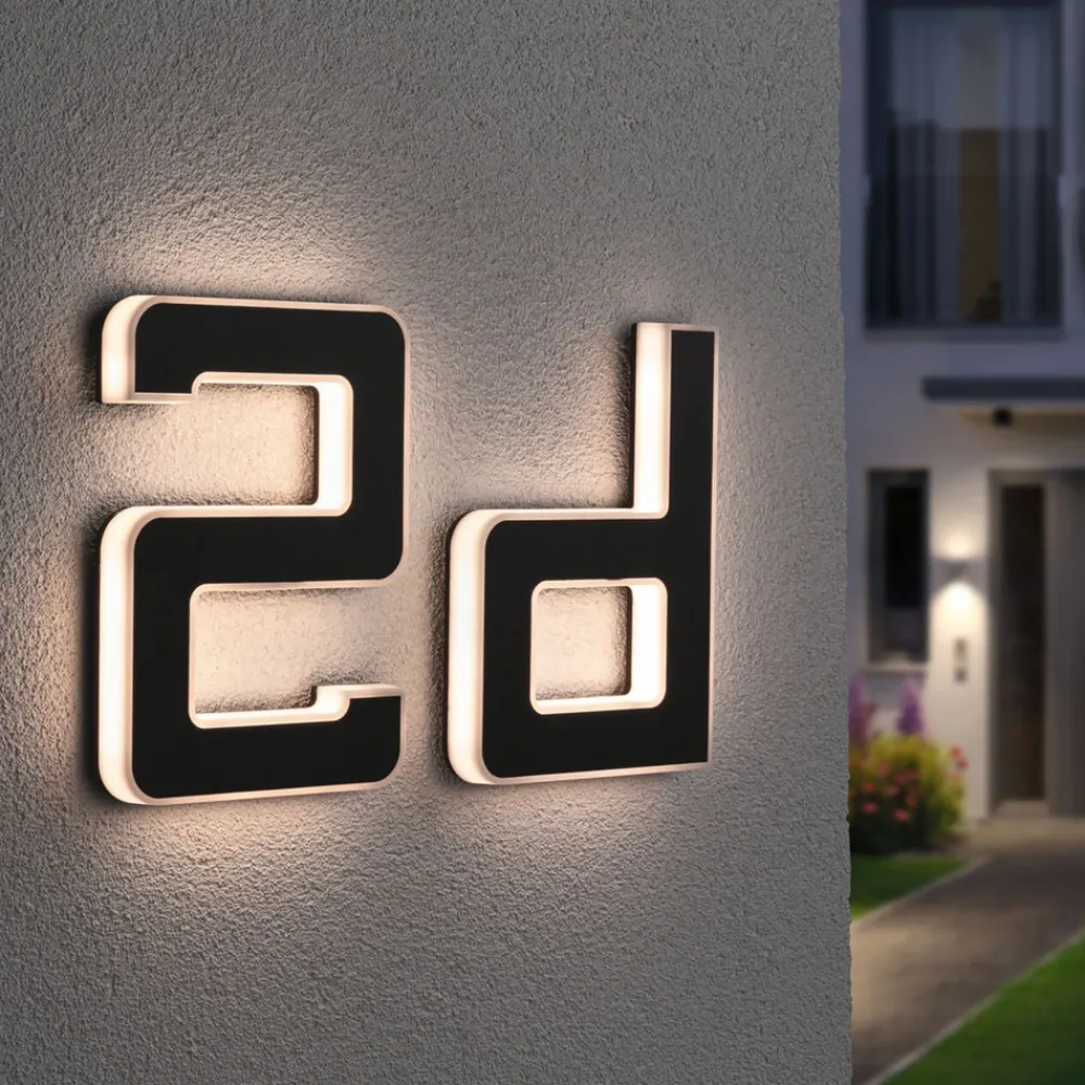 Paulmann LED solcellebokstav d Discount