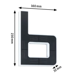 Paulmann LED solcellebokstav b Sale