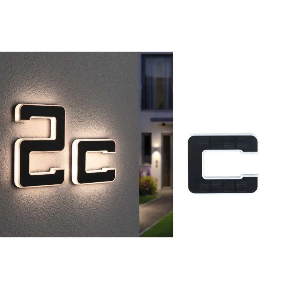 Paulmann LED solcellebokstav c Sale