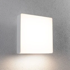 Paulmann LED utendørs LED-vegglampe Azalena, sensor, hvit| Kommersiell Utebelysning|Vegglamper Med Sensor