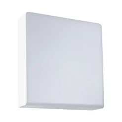 Paulmann LED utendørs LED-vegglampe Azalena, sensor, hvit| Kommersiell Utebelysning|Vegglamper Med Sensor