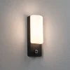 Paulmann LED utendørs vegglampe Bonnie, aluminium, 2200/3000K, sensor Online