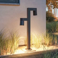 Paulmann LED-banebelysning Kimu 2, antrasitt, 2-lys, 3 000 K Sale