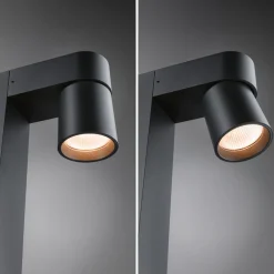 Paulmann LED-banebelysning Kimu 2, antrasitt, 2-lys, 3 000 K Sale