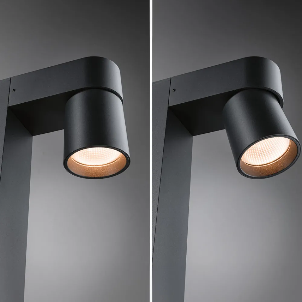 Paulmann LED-banebelysning Kimu 2, antrasitt, 2-lys, 3 000 K Sale