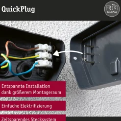 Paulmann LED-banebelysning Kimu 2, antrasitt, 2-lys, 3 000 K Sale