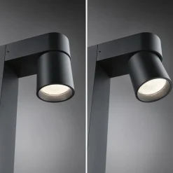 Paulmann LED-banebelysning Kimu 1, antrasitt, 2 200 K| Gatebelysning, Pullert Belysning