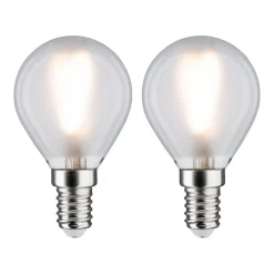 Paulmann LED-dråpe E14 3W 2 700K matt 2er Outlet