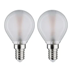 Paulmann LED-dråpe E14 3W 2 700K matt 2er Outlet
