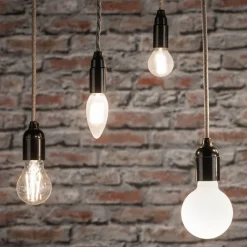 Paulmann LED-dråpe E14 3W 2 700K matt 2er Outlet