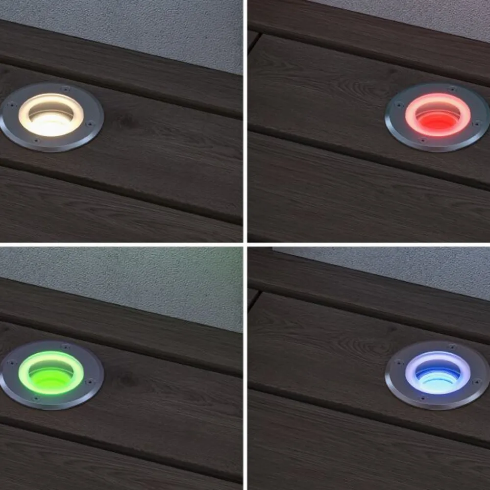 Paulmann LED-gulvlampe til innbygging Gulv, rund, RGBW, zigbee Best