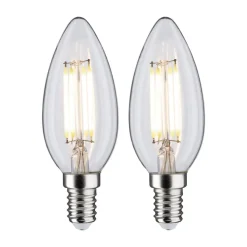 Paulmann LED-mignonpære E14 4,8W 4 000 K matt 2stk| E14 Pærer